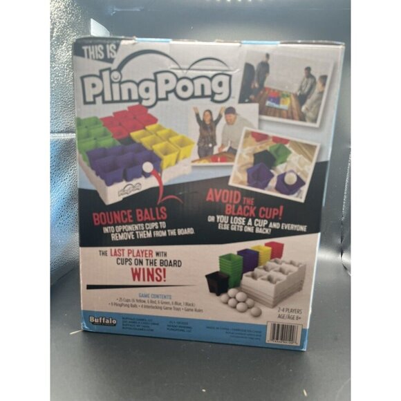 Pling Pong Buffalo Games Fast-Paced Party Game ⭐️⭐️ - Picture 3 of 3